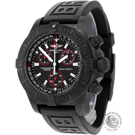 breitling avenger seawolf chrono blacksteel|Breitling seawolf limited series.